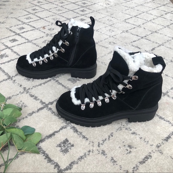 ❌SOLD❌ NEW Steve Madden Shearling Boots - Picture 2 of 8
